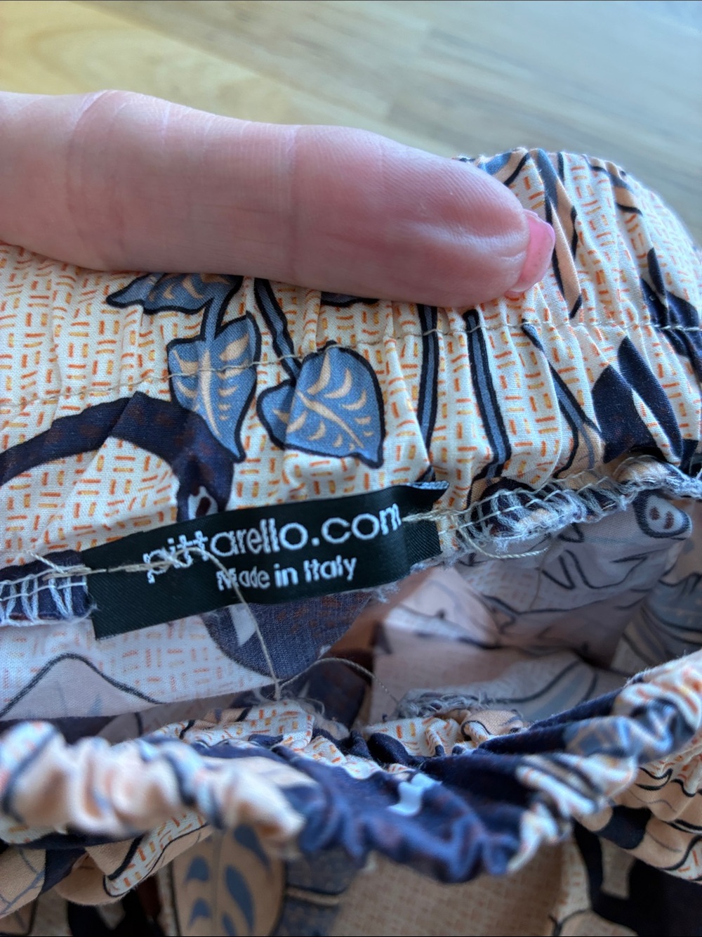 Pittarello Made in Italy Euro Summer Tiger & Tropical Jungle Print Midi Skirt - Picture 2 of 6